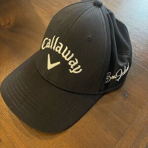 Callaway Sea Island Golf Club Black Performance Adjustable Hat Resort Golf Cap